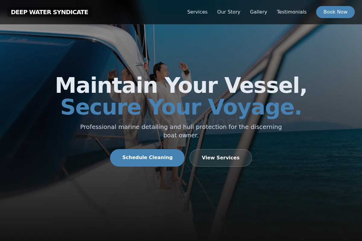 Fathom Boat Cleaning